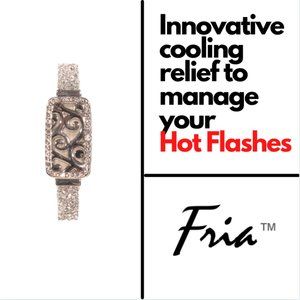 FRIA Hot Flash Cooling Bracelet - Crystal